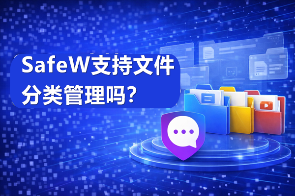 SafeW支持文件分类管理吗？